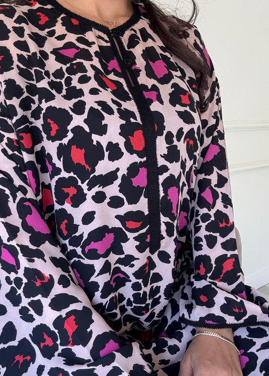 Caftan en soie