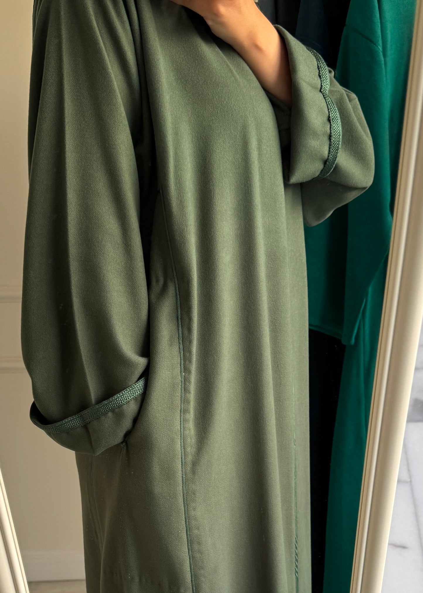 Jellaba classique en cachemire