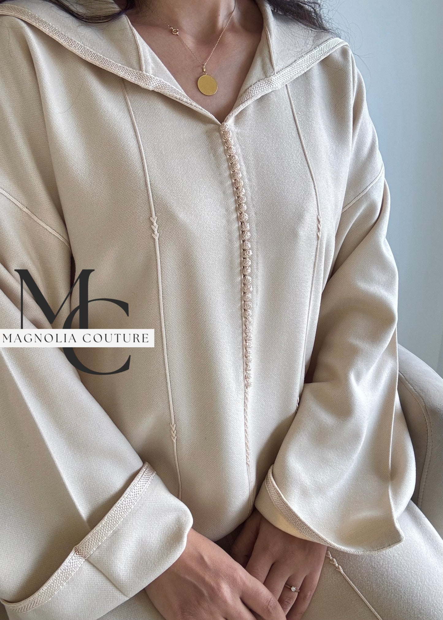 Jellaba classique en cachemire