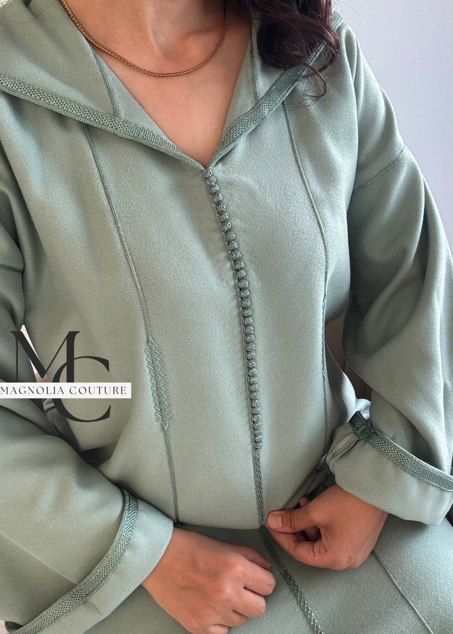 Jellaba classique en cachemire