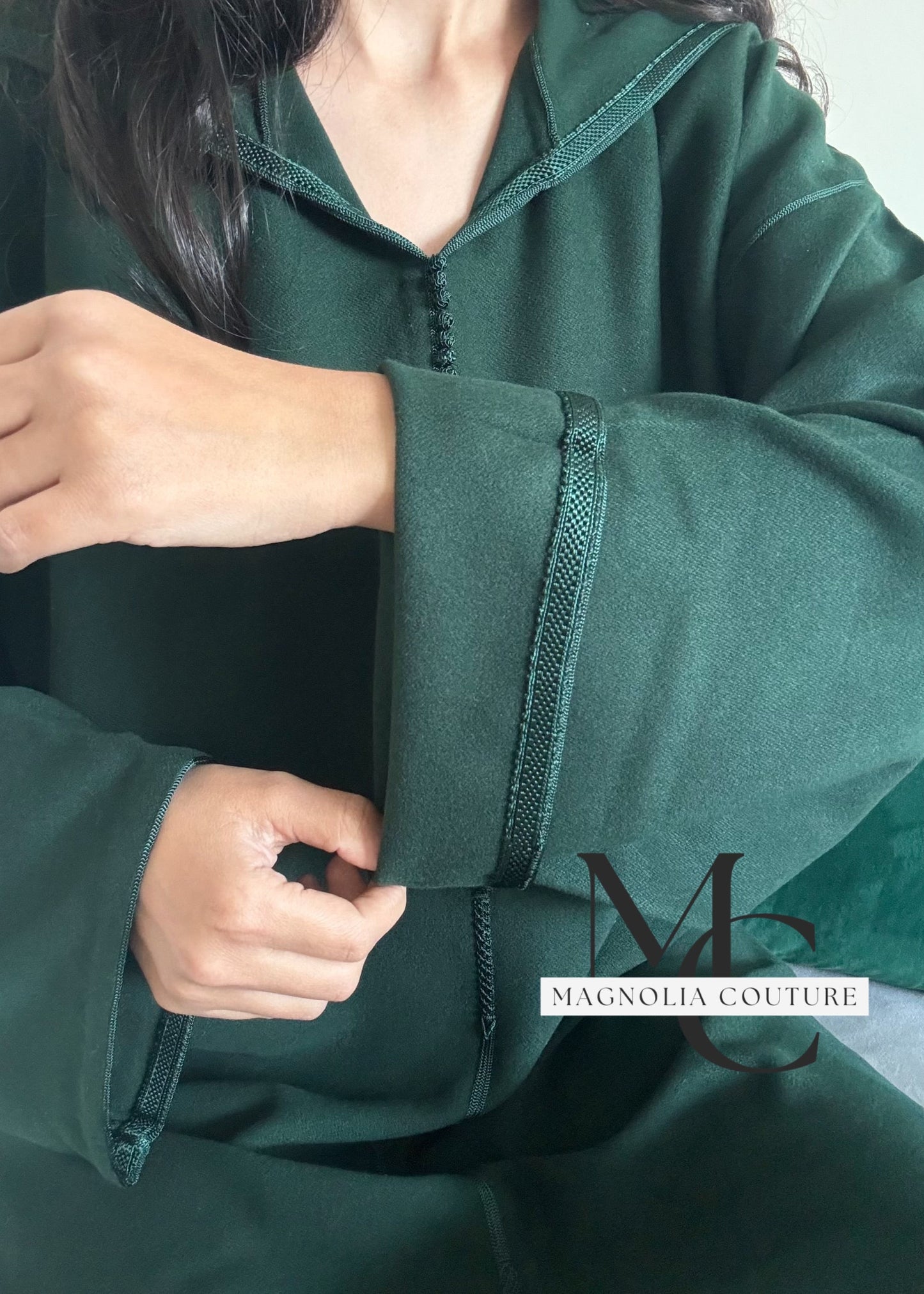 Jellaba classique en cachemire