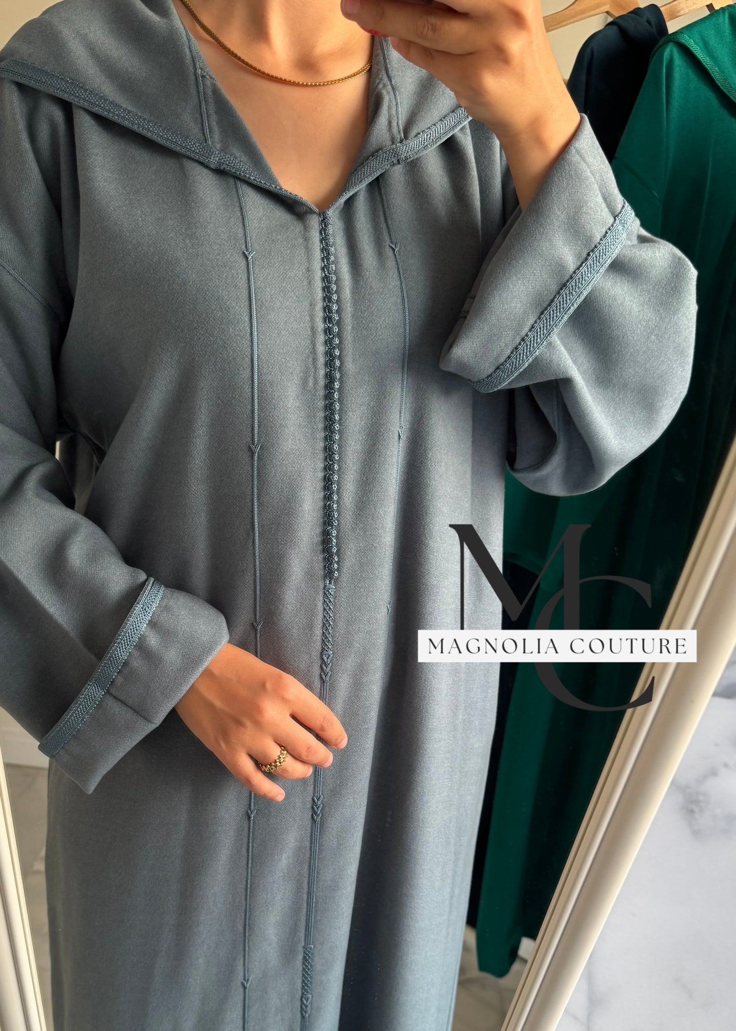 Jellaba classique en cachemire