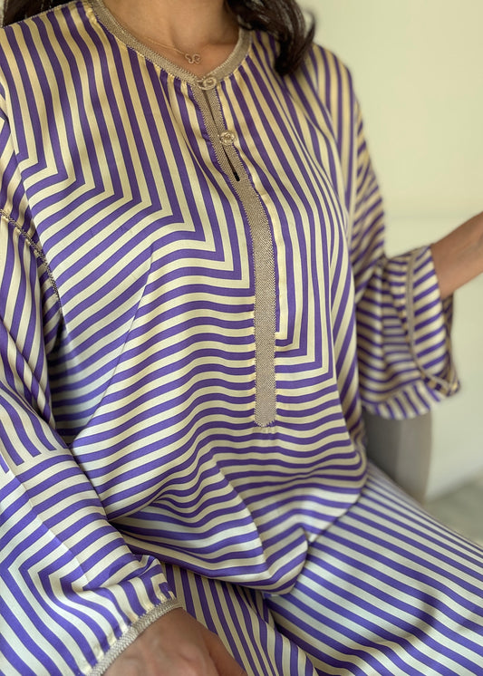Caftan en soie