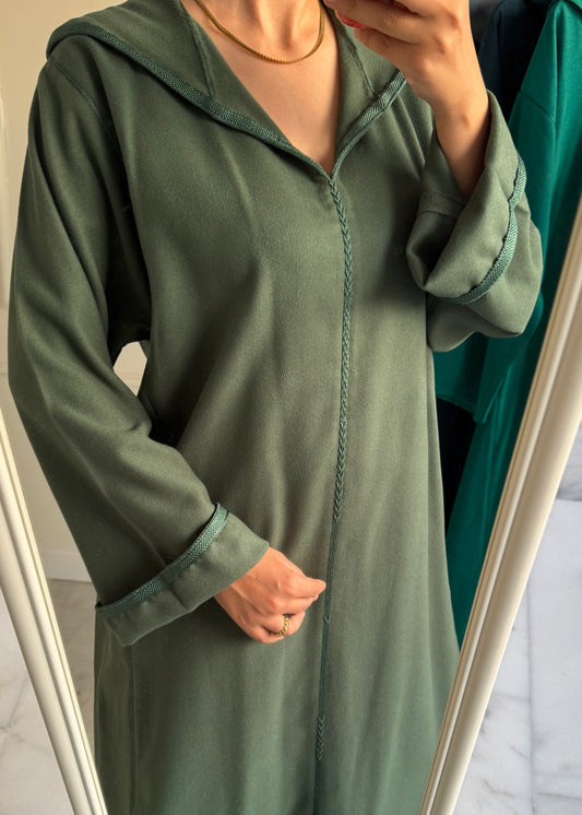 Jellaba classique en cachemire