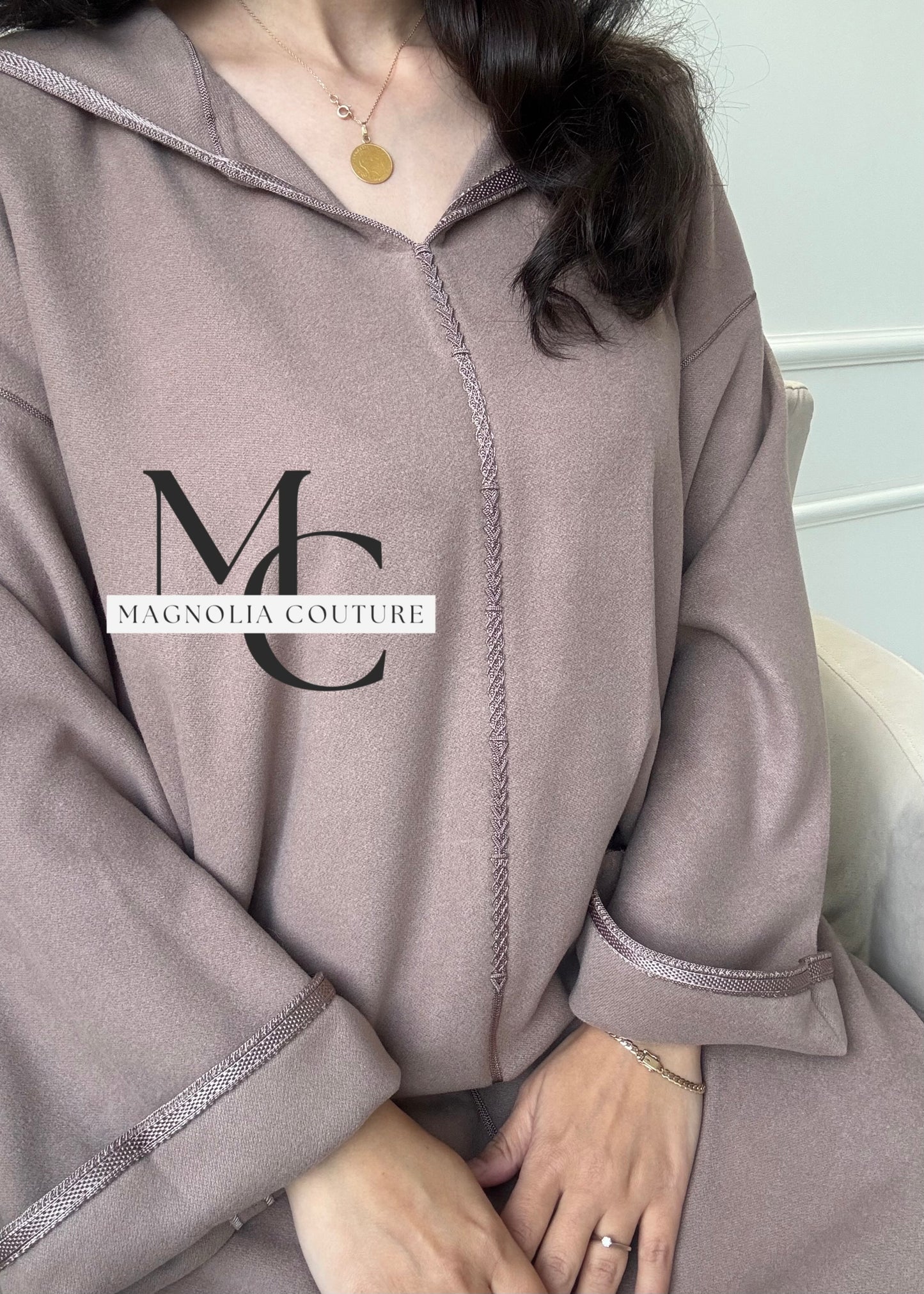 Jellaba classique en cachemire