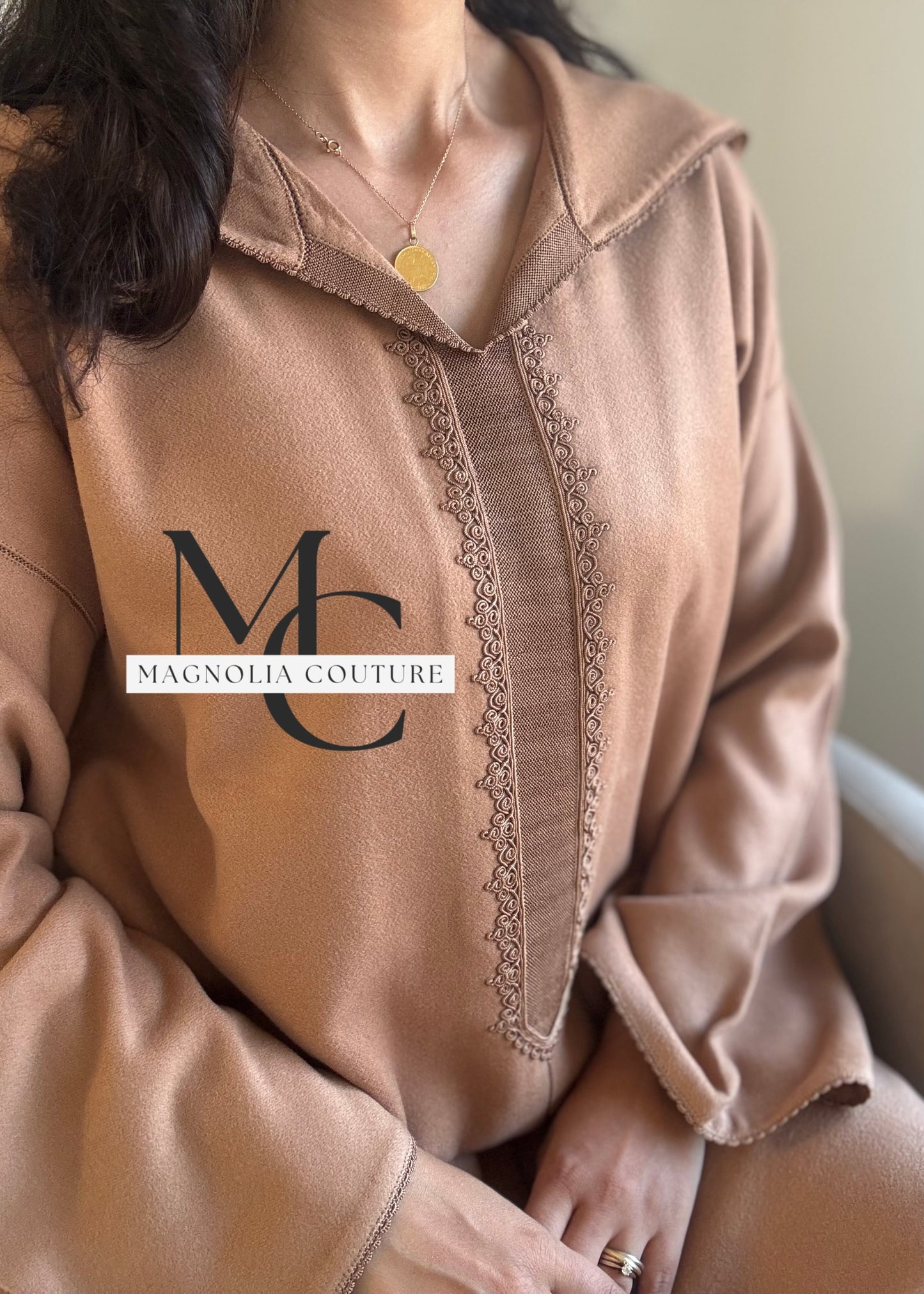 Jellaba randa en cachemire