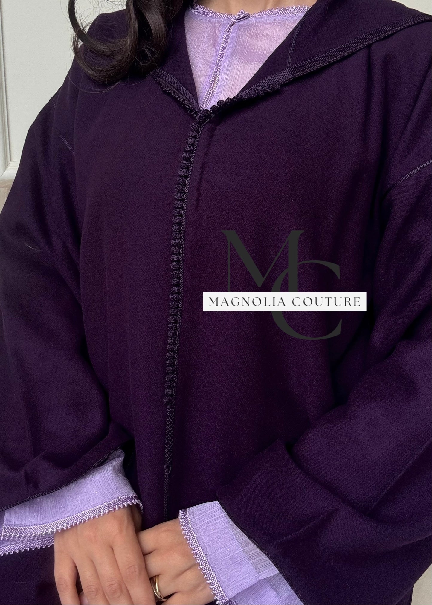 Jellaba classique en cachemire