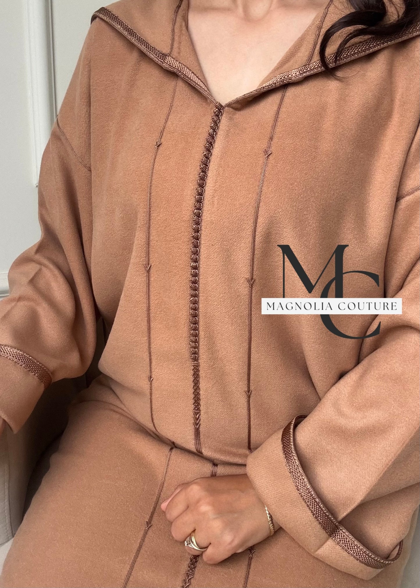 Jellaba classique en cachemire