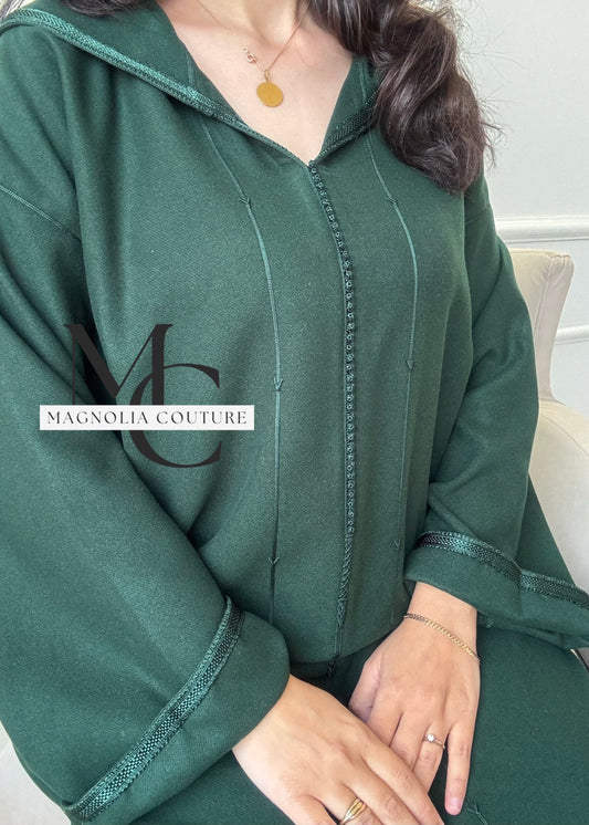 Jellaba classique en cachemire