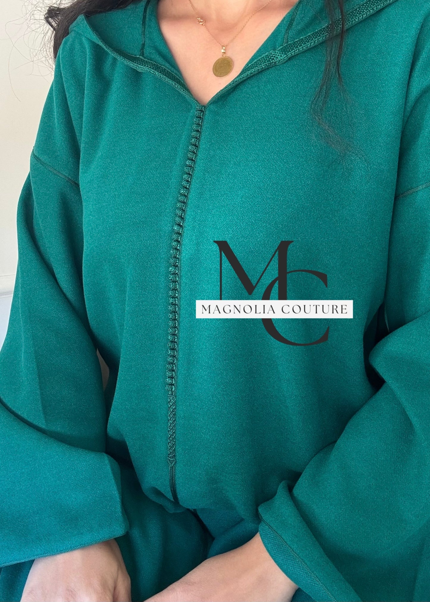 Jellaba classique en cachemire