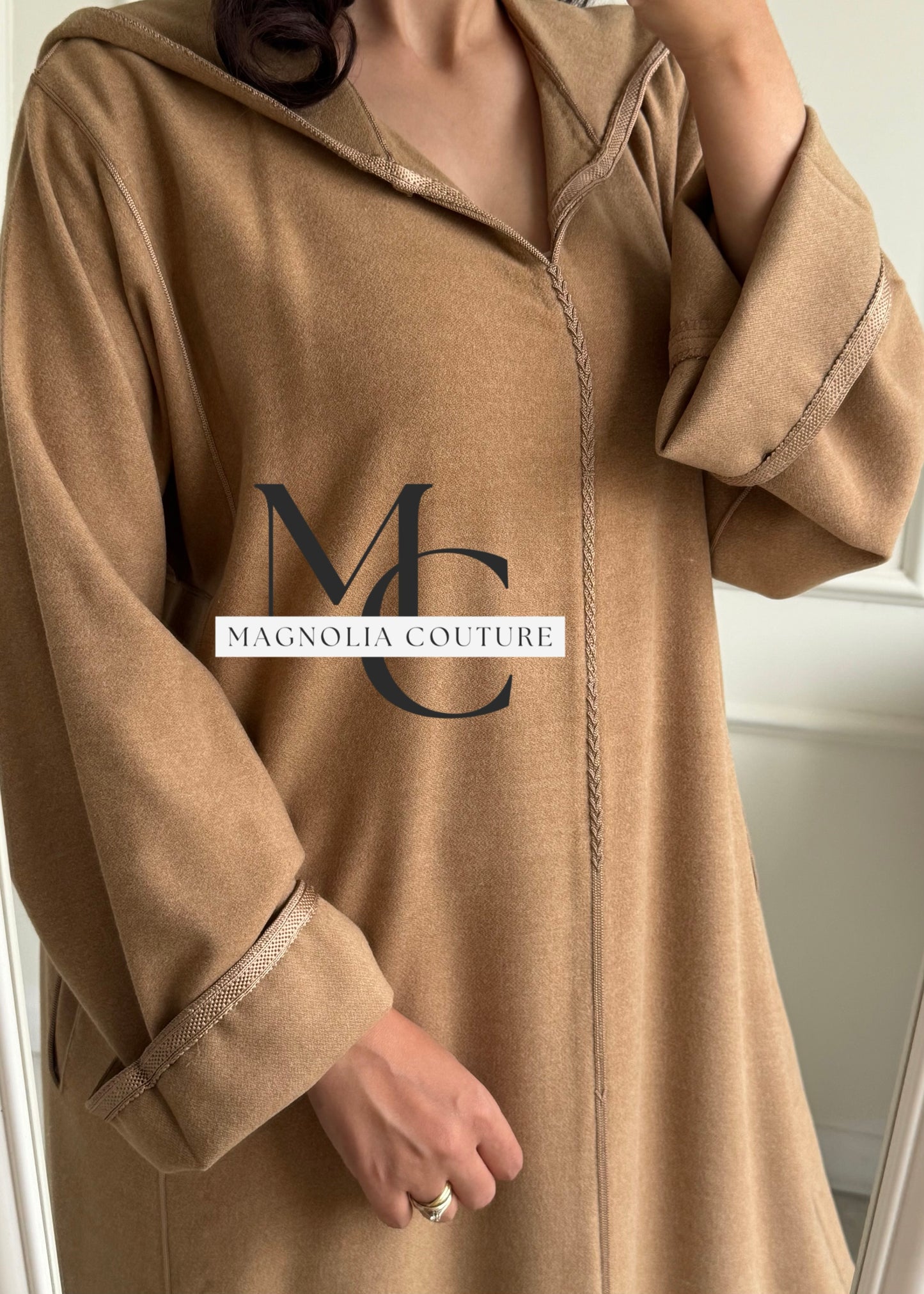 Jellaba classique en cachemire