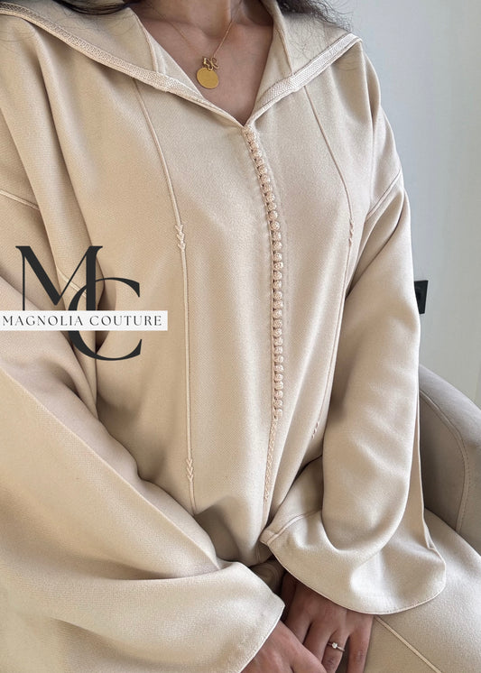 Jellaba classique en cachemire