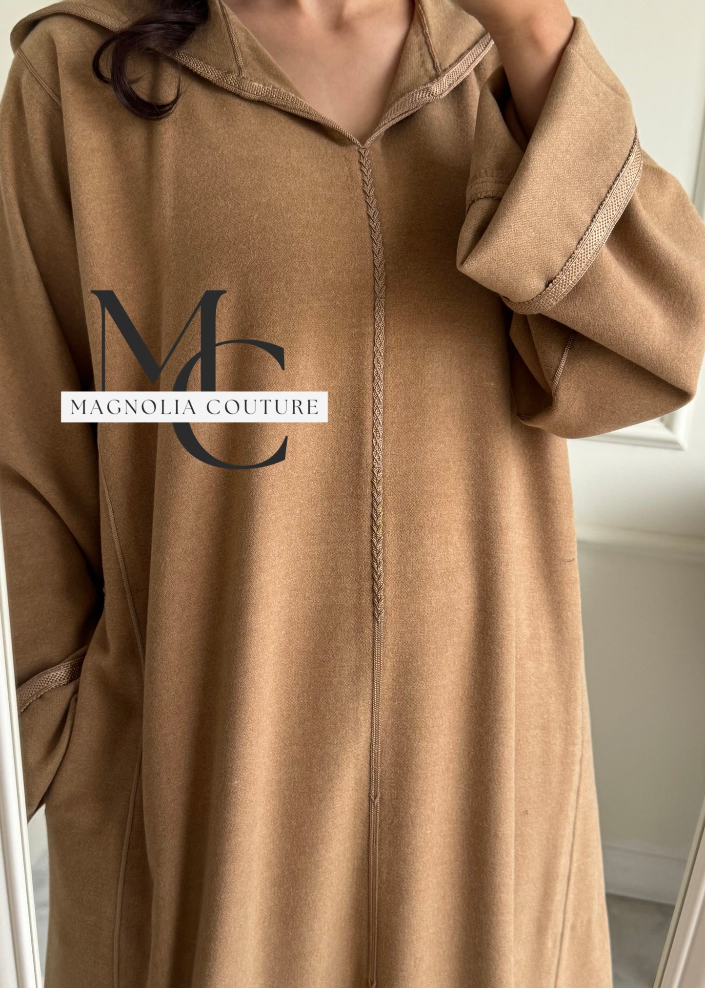 Jellaba classique en cachemire