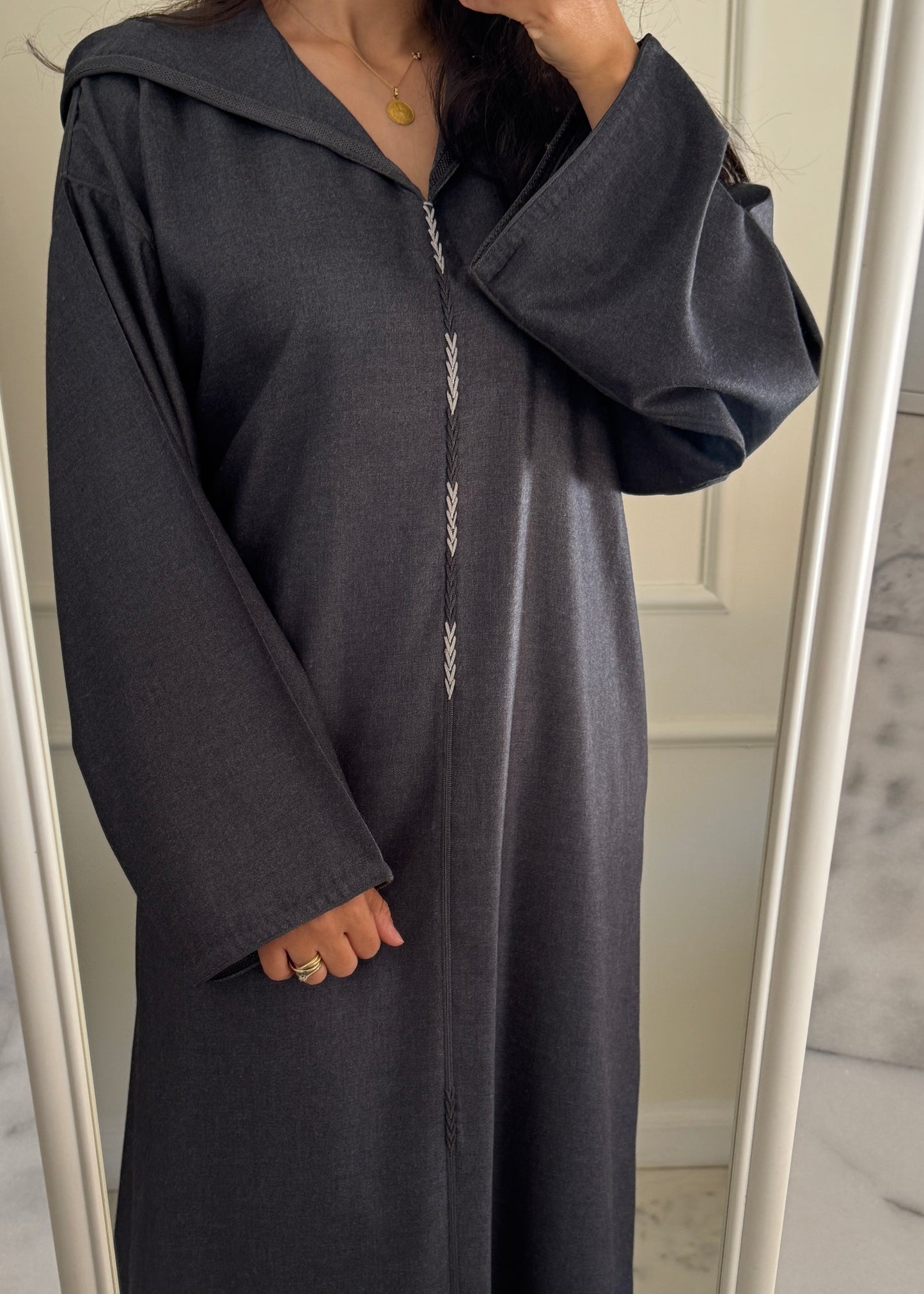 Jellaba Berchmane en Gabardine