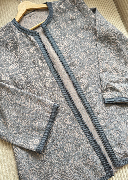 Veste traditionnelle en brocard