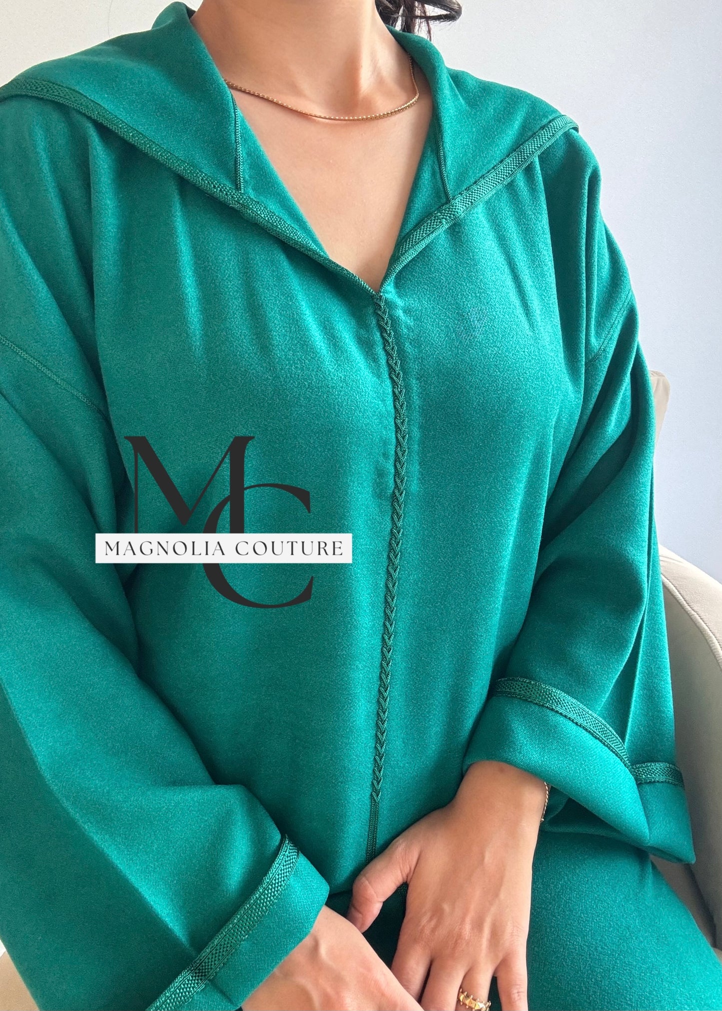 Jellaba classique en cachemire