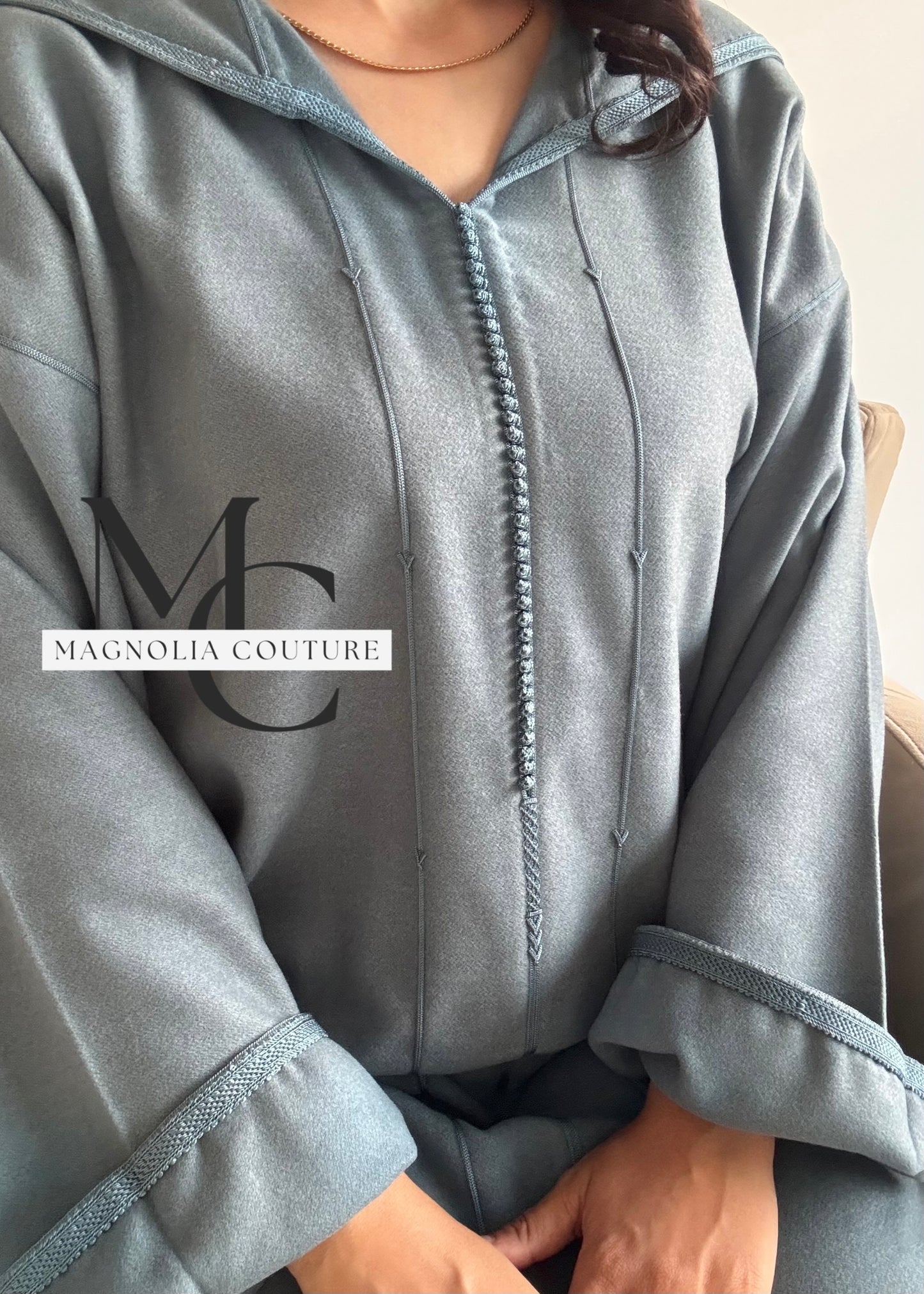 Jellaba classique en cachemire