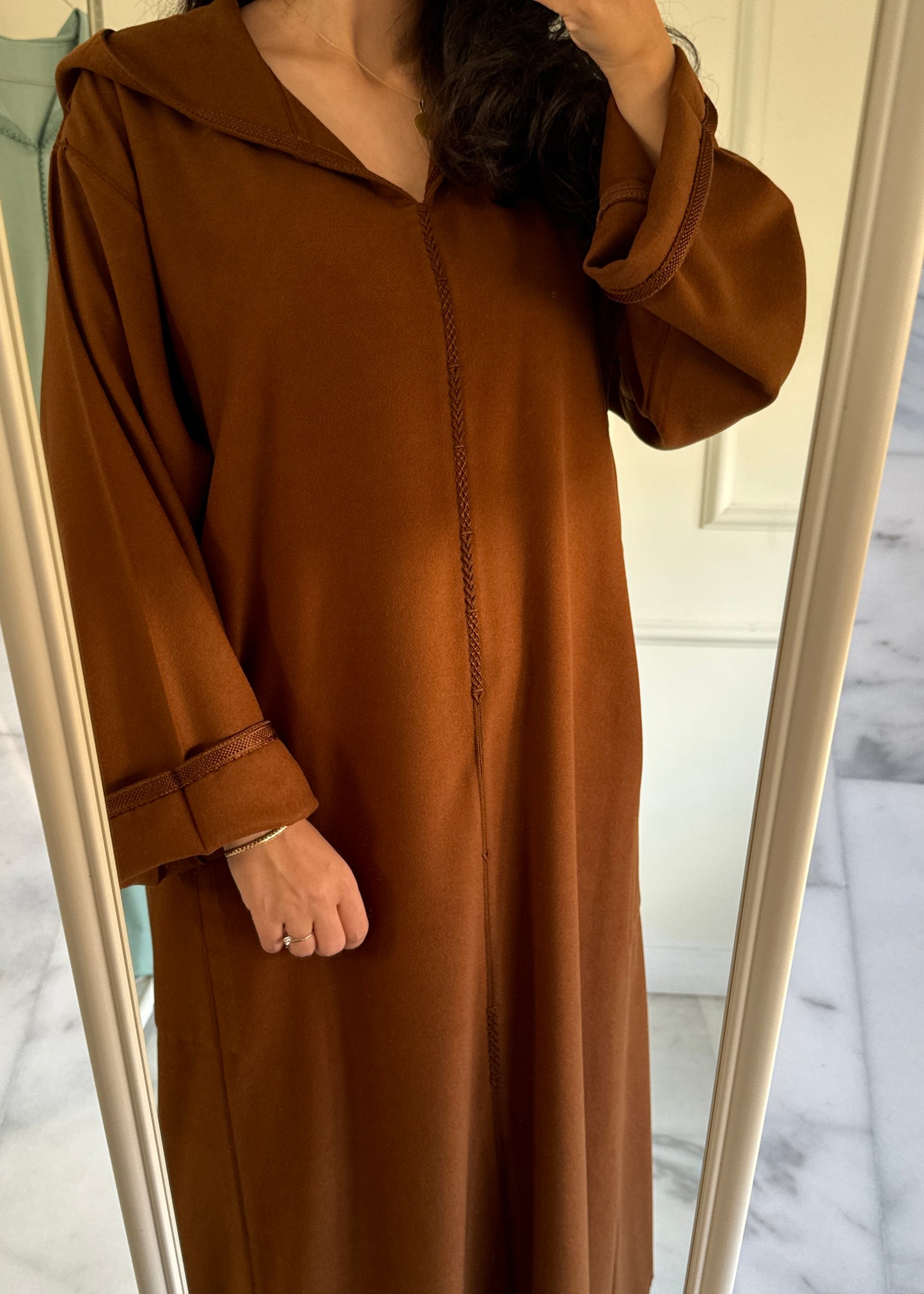 Jellaba classique en cachemire