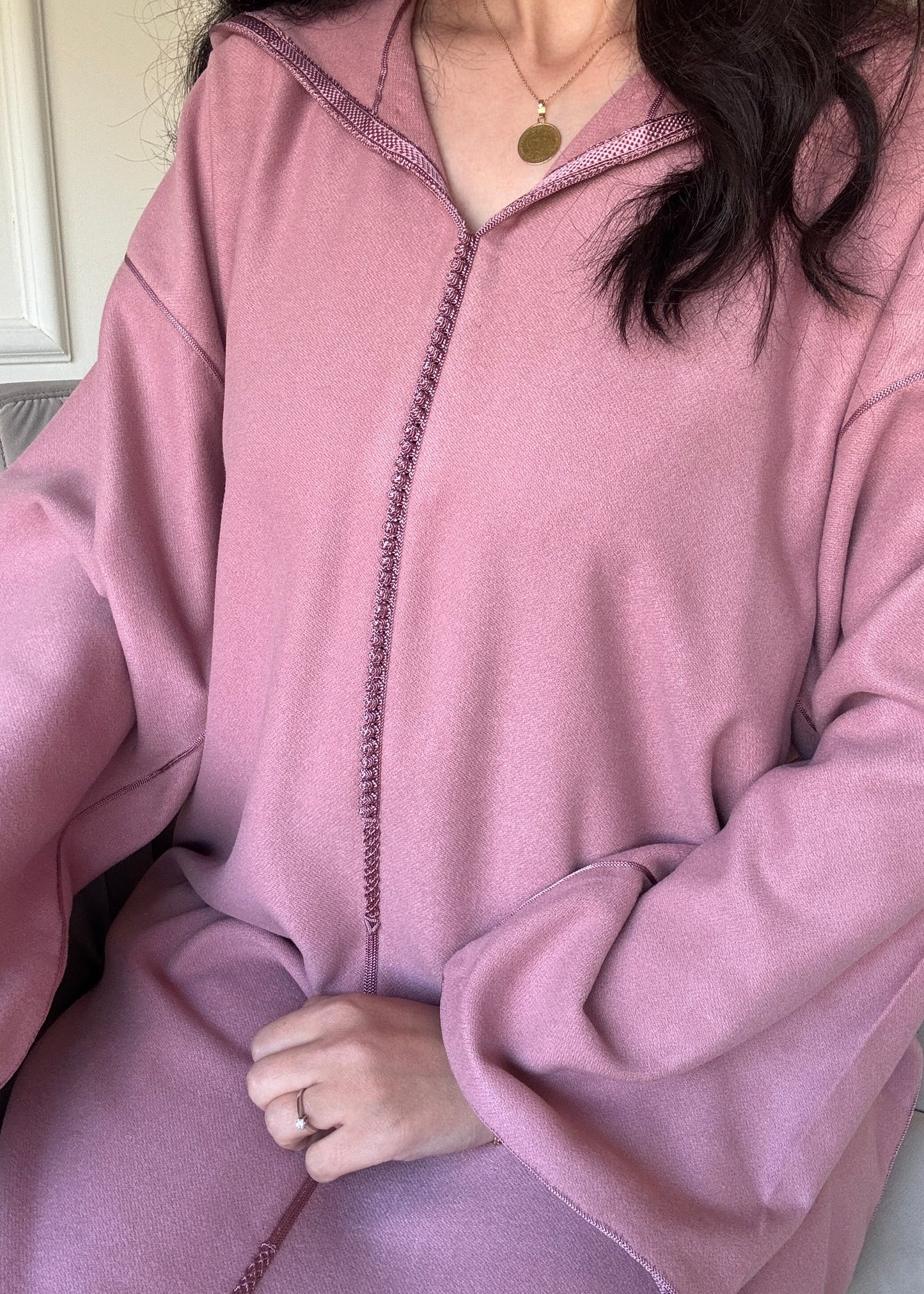 Jellaba classique en cachemire