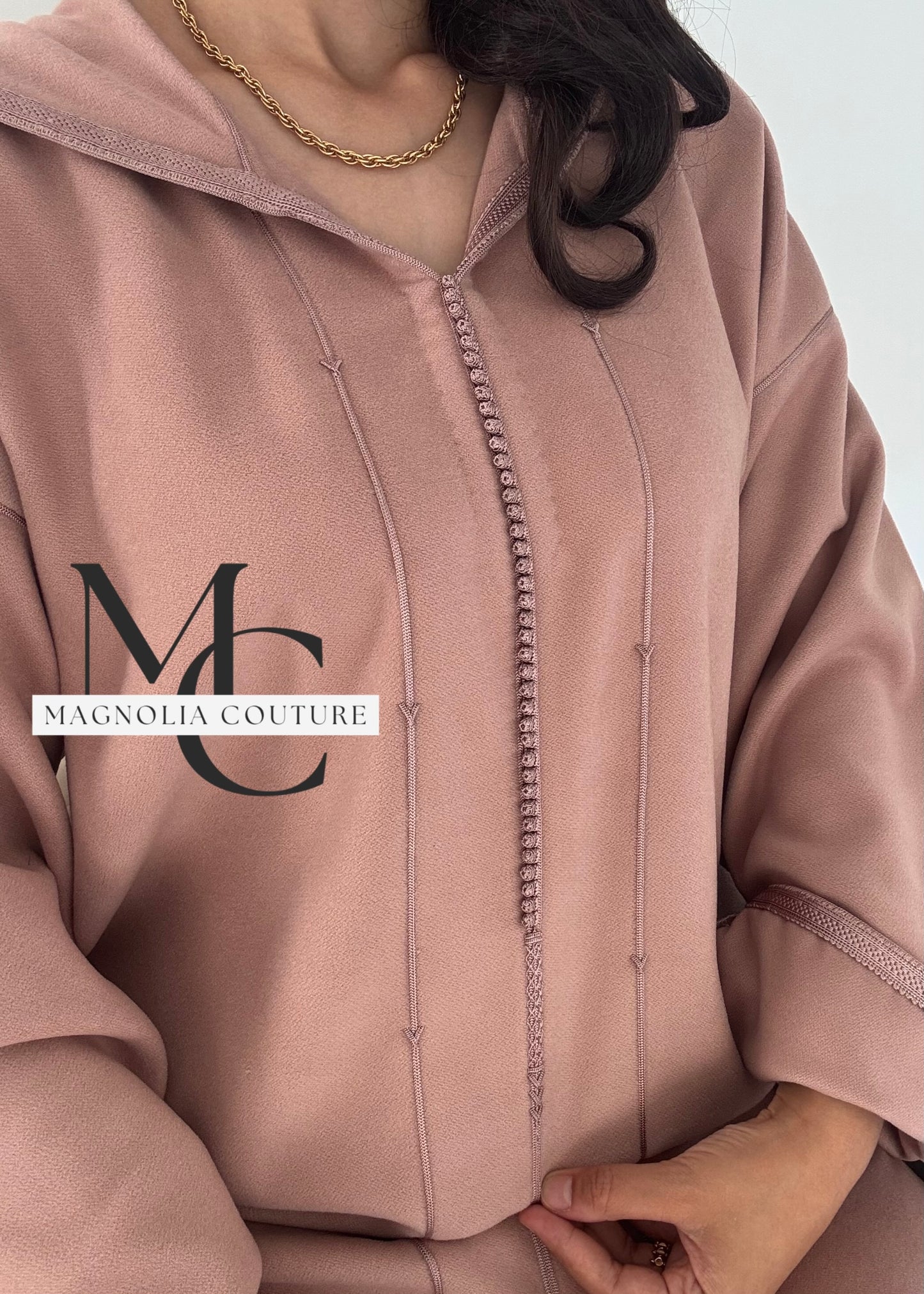 Jellaba classique en cachemire