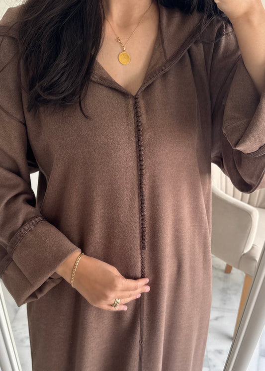 Jellaba classique en cachemire