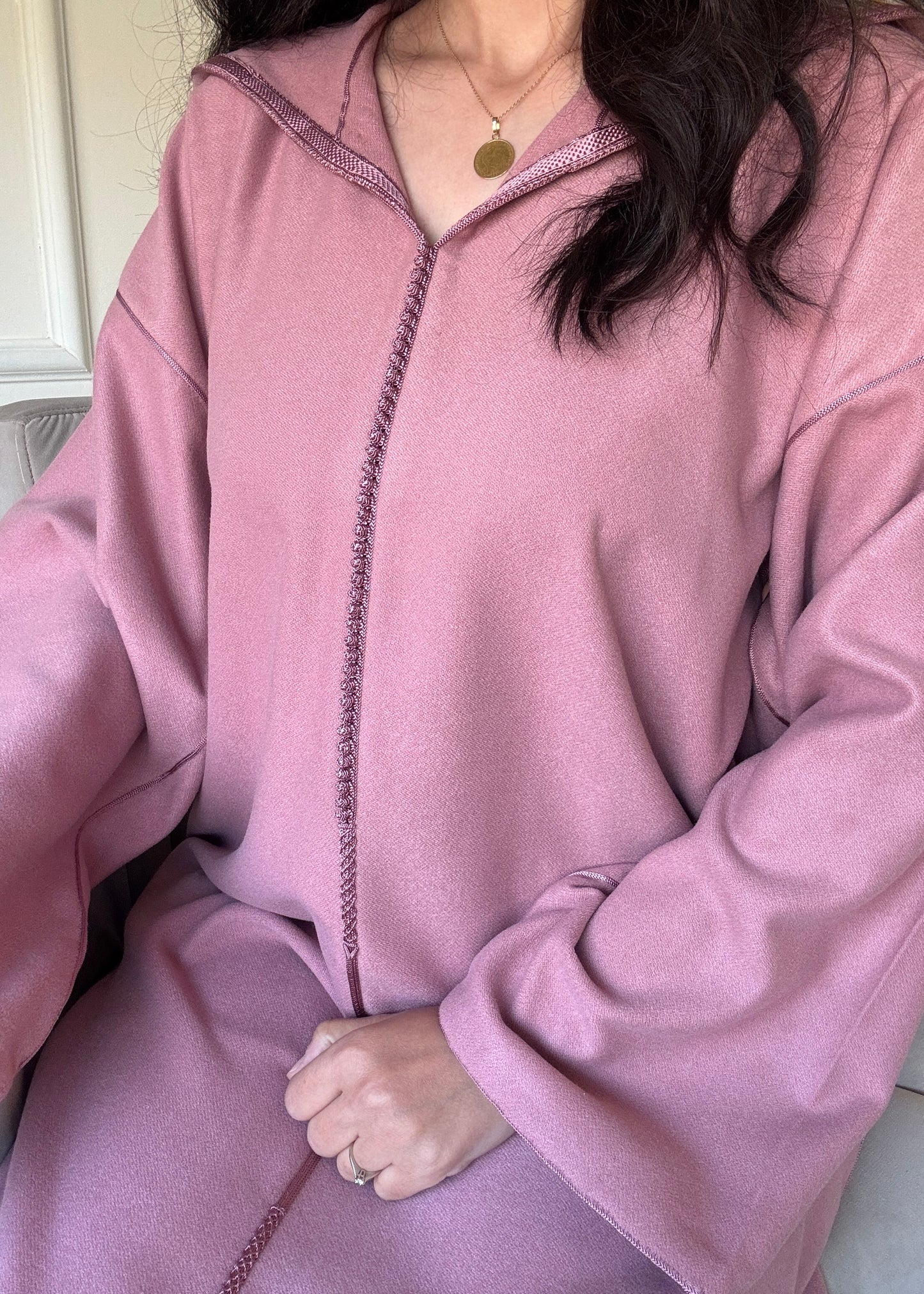 Jellaba classique en cachemire