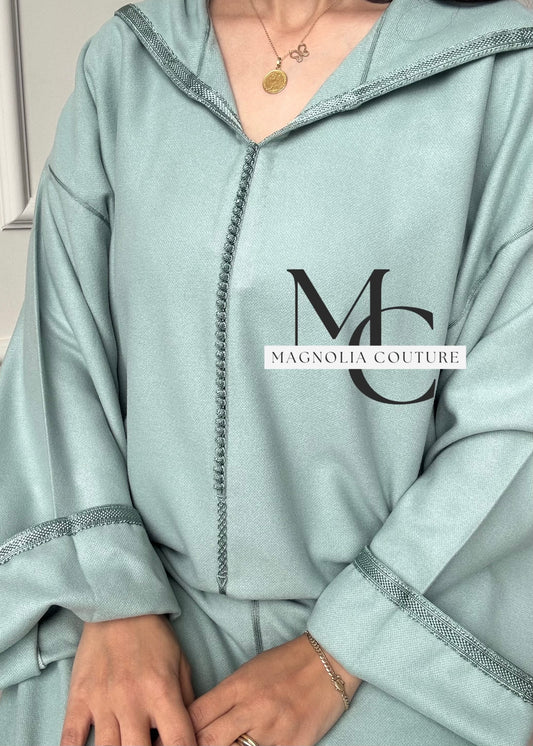 Jellaba classique en cachemire