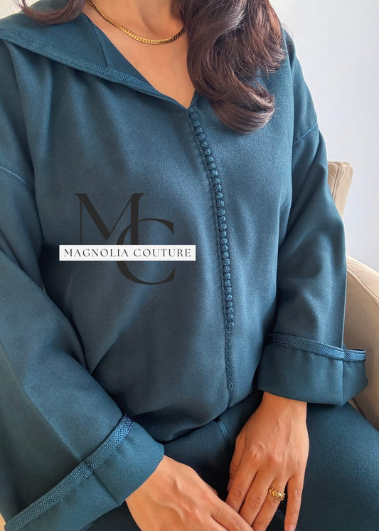 Jellaba classique en cachemire