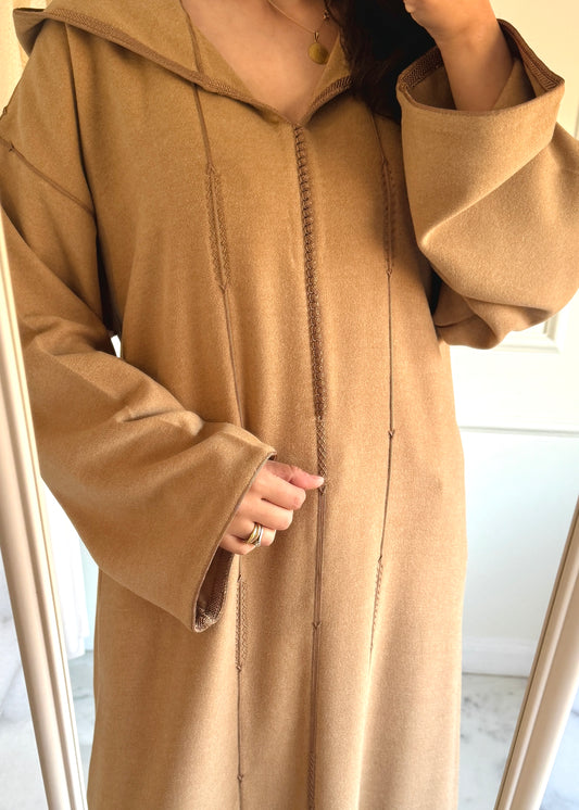 Jellaba classique en cachemire