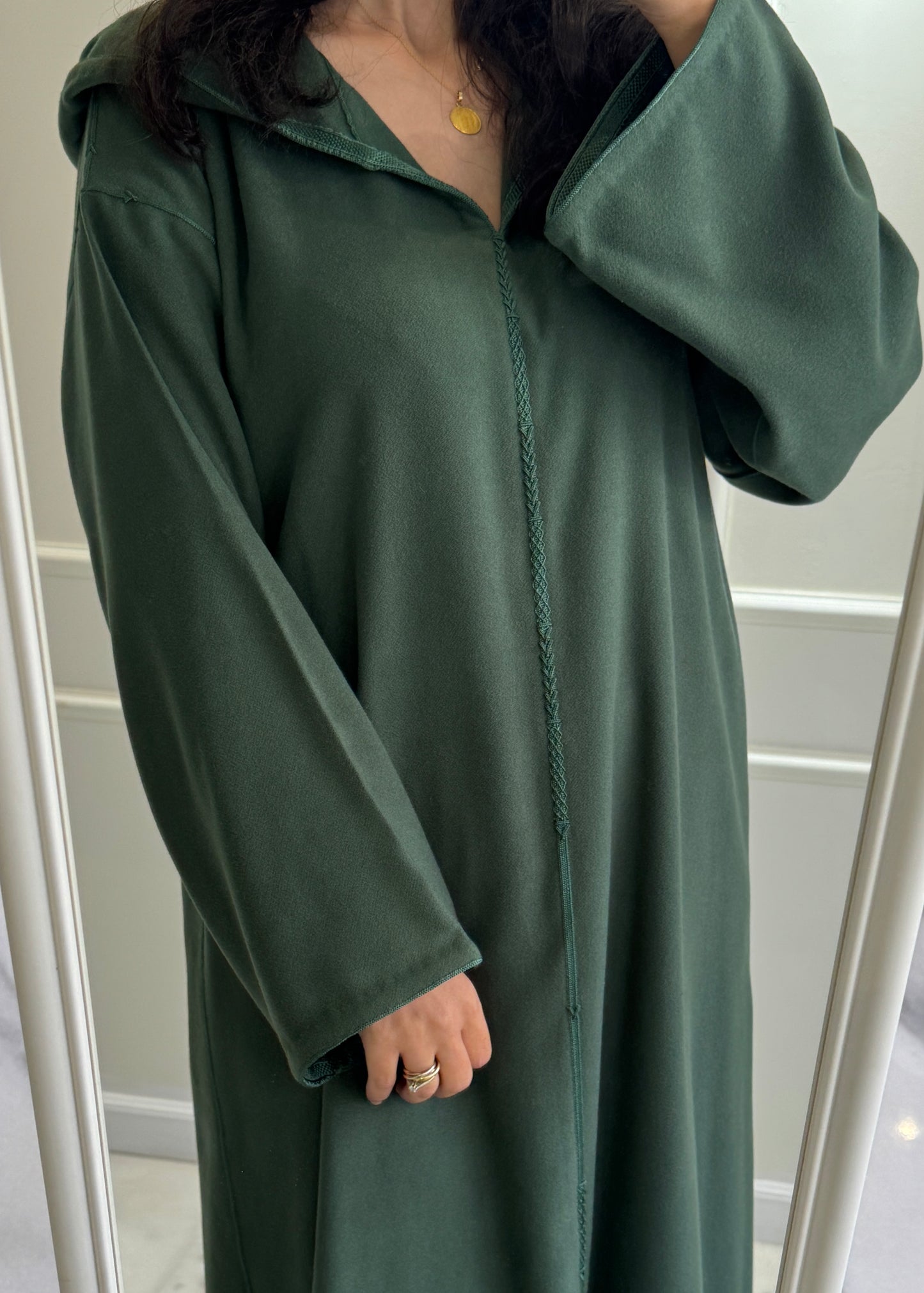 Jellaba classique en cachemire